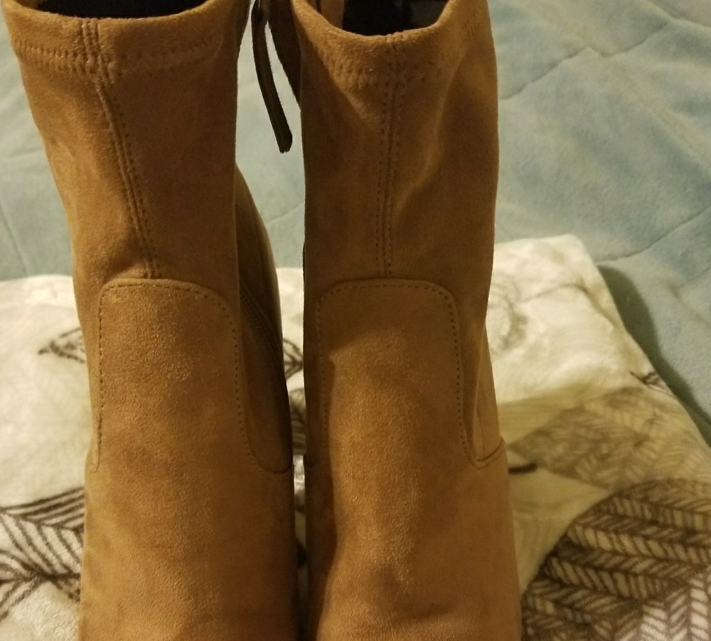 Steve Madden Suede Bootie - Picture 2 of 2
